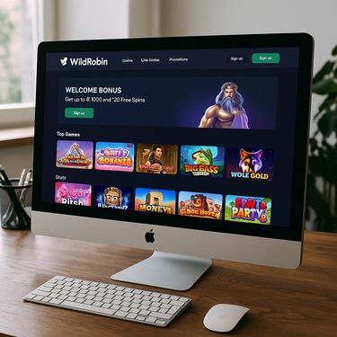 WildRobin - Mūsdienīgs Dizains - Desktop Interface